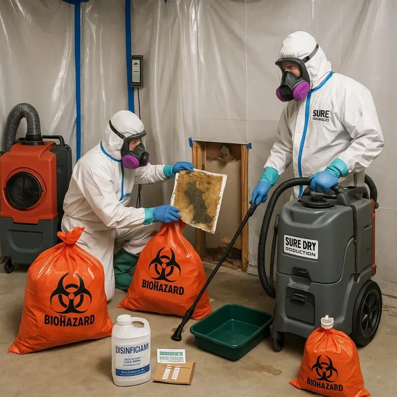Contaminated Water Handling Protocols process in Hormigueros, PR